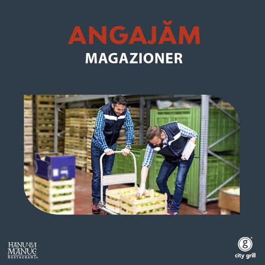 Magazioner pentru restaurant,